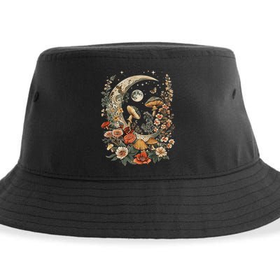 Aesthetic Goblincore And Dark Cottage Core Clothes Mushroom Sustainable Bucket Hat