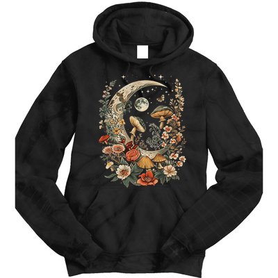 Aesthetic Goblincore And Dark Cottage Core Clothes Mushroom Tie Dye Hoodie