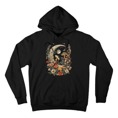 Aesthetic Goblincore And Dark Cottage Core Clothes Mushroom Tall Hoodie