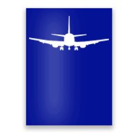 Airplane Gift Airplane Jet Gift Blue Small Poster