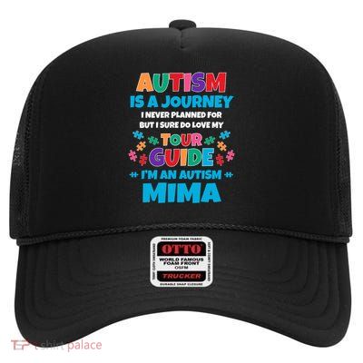 Awareness Gift High Crown Mesh Back Trucker Hat
