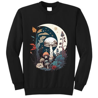 Aesthetic Goblincore And Dark Cottagecore Mushroom Sweatshirt