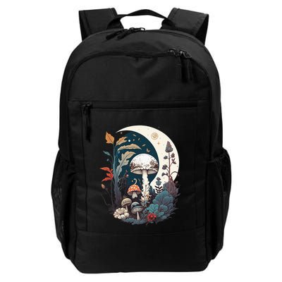 Aesthetic Goblincore And Dark Cottagecore Mushroom Backpack