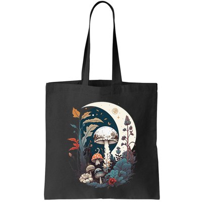Aesthetic Goblincore And Dark Cottagecore Mushroom Bag