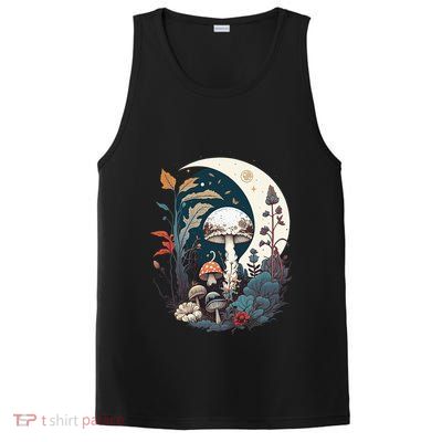 Aesthetic Goblincore And Dark Cottagecore Mushroom PosiCharge Competitor Tank