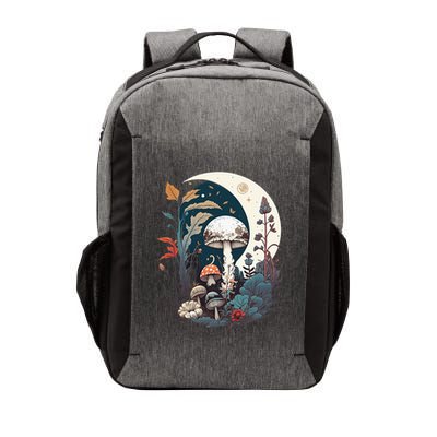 Aesthetic Goblincore And Dark Cottagecore Mushroom Vector Backpack