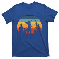 Archery Girl Archer Bow Vintage Retro Sunset Nice T-Shirt