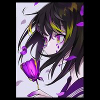 Anime Girl Aesthetic Floral Japanese Kawaii Waifu Tall T-Shirt