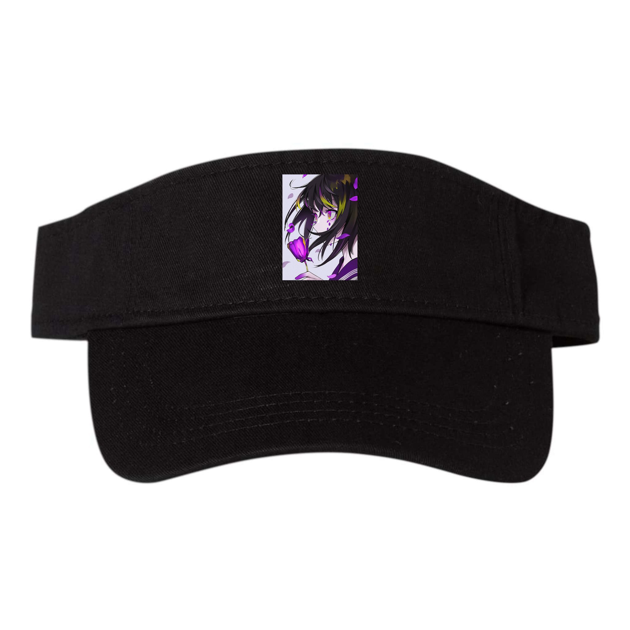 Anime Girl Aesthetic Floral Japanese Kawaii Waifu Visor