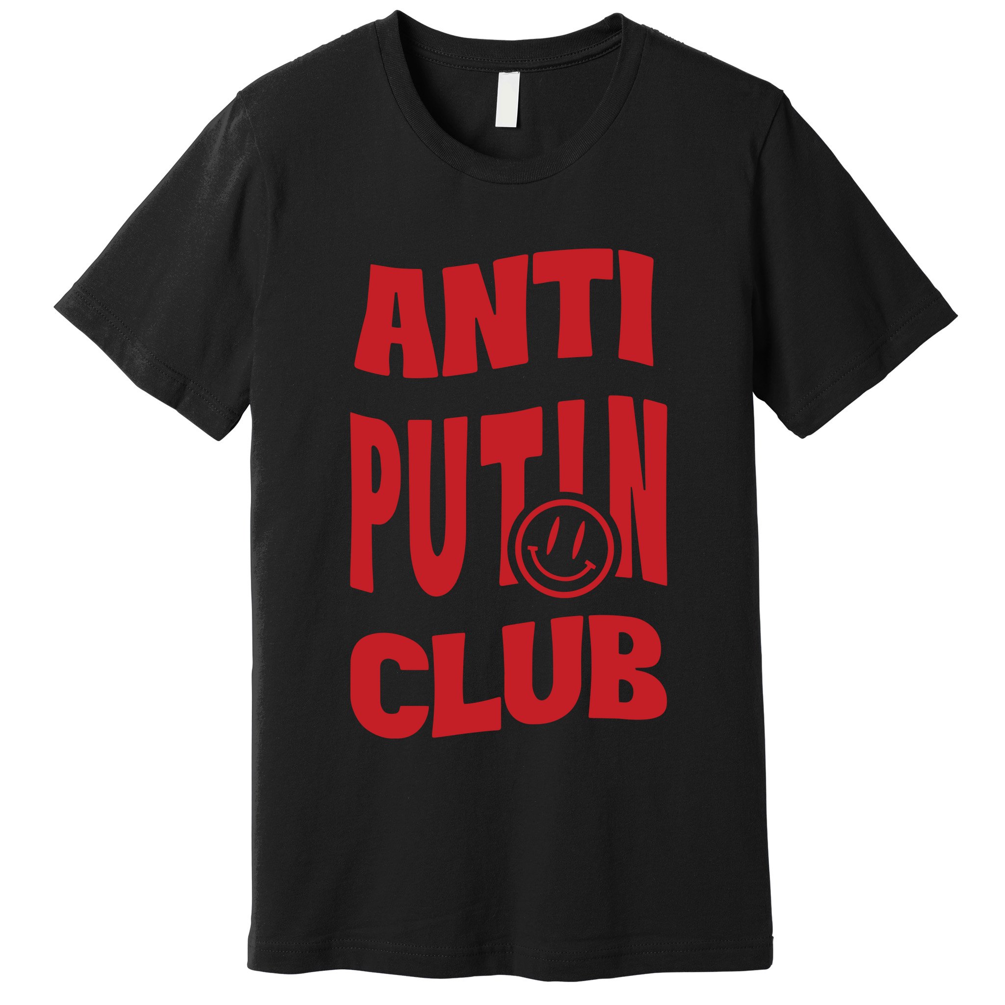 Anna Gvarishvili Anti Putin Club Premium T-Shirt
