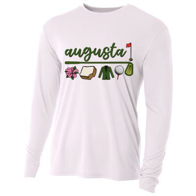 Augusta Georgia, Azalea, Golf, Pimento Cheese, Jacket Design Cooling Performance Long Sleeve Crew