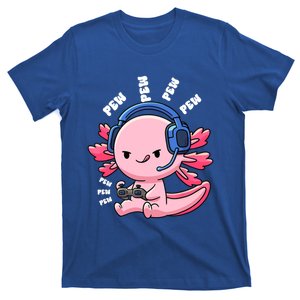 Axolotl Gaming Anime Video Game Pew Gamer Great Gift T-Shirt