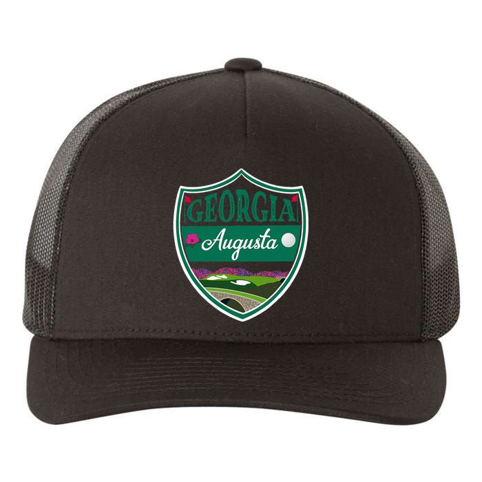 Augusta Georgia Azaleas and Golf Yupoong Adult 5-Panel Trucker Hat