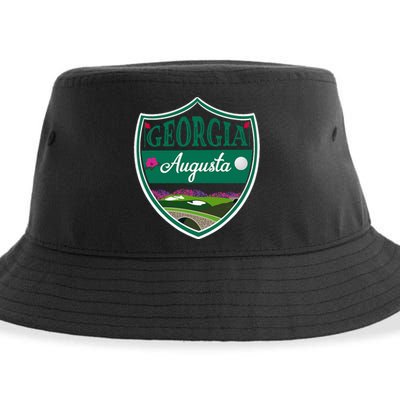 Augusta Georgia Azaleas and Golf Sustainable Bucket Hat