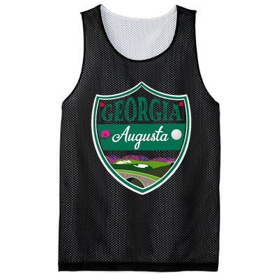 Augusta Georgia Azaleas and Golf Mesh Reversible Basketball Jersey Tank