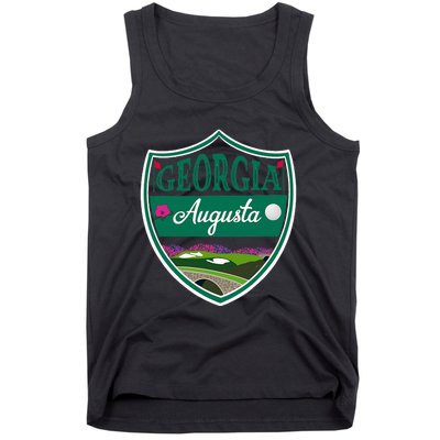 Augusta Georgia Azaleas and Golf Tank Top