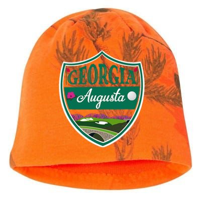 Augusta Georgia Azaleas and Golf Kati - Camo Knit Beanie