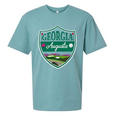 Augusta Georgia Azaleas and Golf Sueded Cloud Jersey T-Shirt