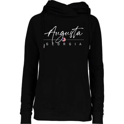 Augusta Georgia Womens Funnel Neck Pullover Hood