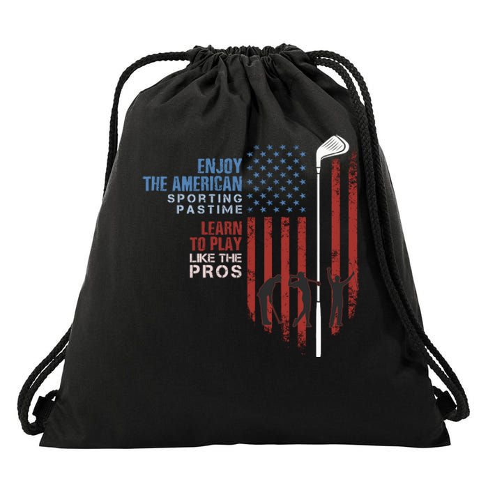 American Golf Drawstring Bag