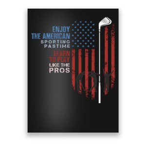 American Golf Poster