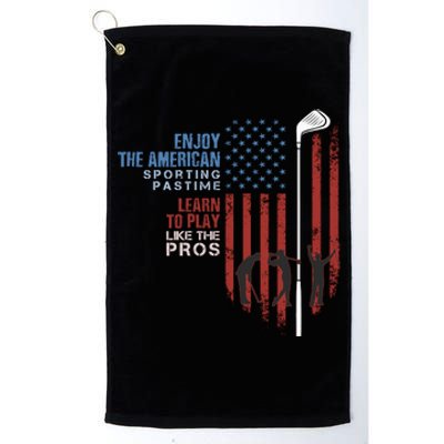 American Golf Platinum Collection Golf Towel