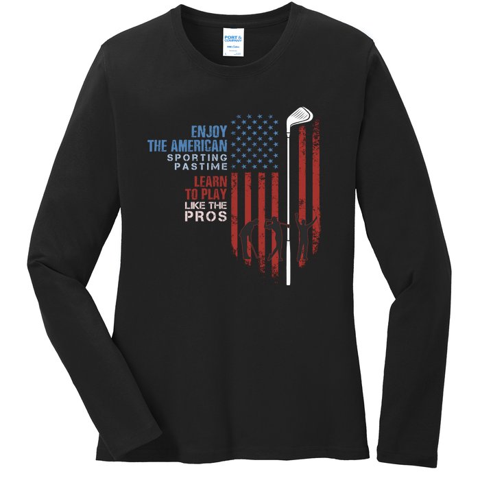 American Golf Ladies Long Sleeve Shirt