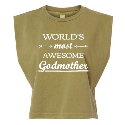 Awesome Godmother Garment-Dyed Women's Muscle Tee