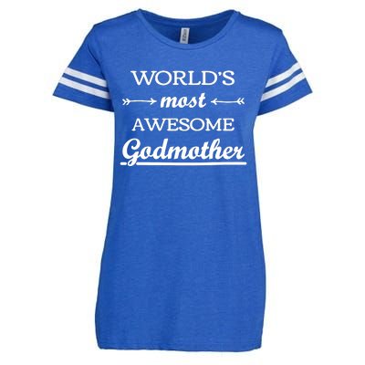 Awesome Godmother Enza Ladies Jersey Football T-Shirt