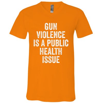 Anti Gun Awareness Enough End Gun Violence V-Neck T-Shirt