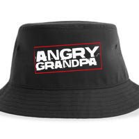 Angry Grandpa Sustainable Bucket Hat