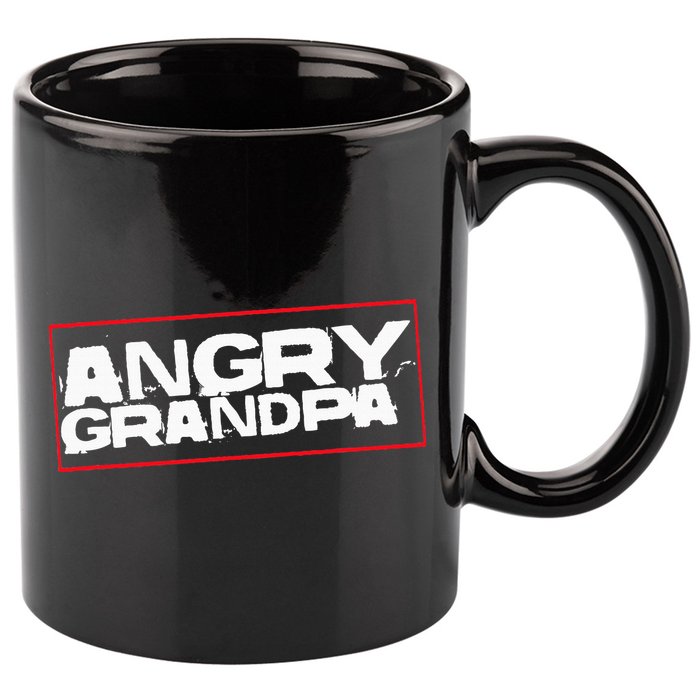 Angry Grandpa 11oz C Handle Ceramic Mug