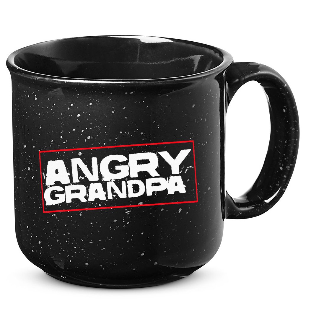 Angry Grandpa 15oz Campfire Ceramic Mug