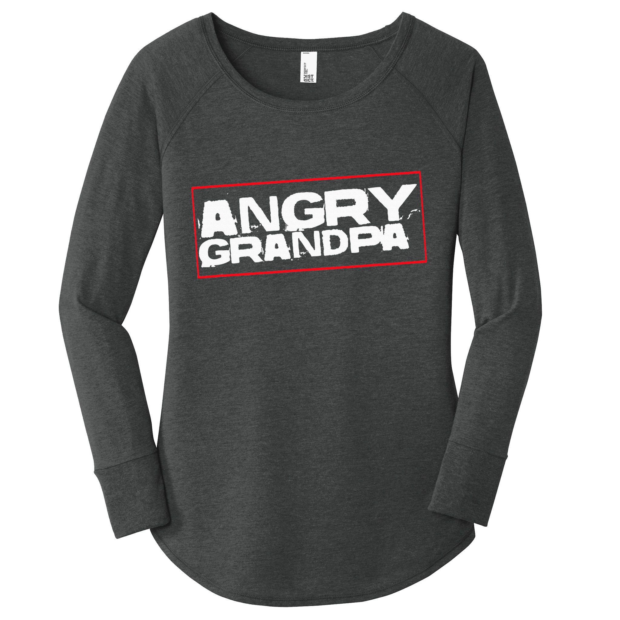 Angry Grandpa Women's Perfect Tri Tunic Long Sleeve Shirt