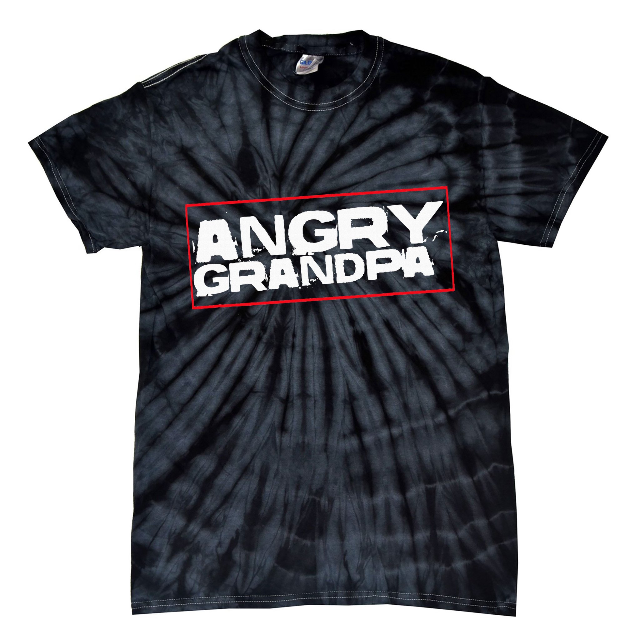 Angry Grandpa Tie-Dye T-Shirt