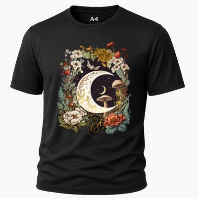 Aesthetic Goblincore And Dark Cottagecore Mushroom Performance Shirt