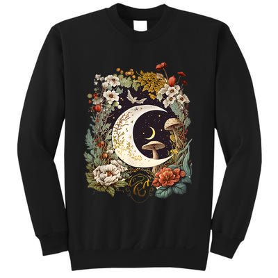 Aesthetic Goblincore And Dark Cottagecore Mushroom Sweatshirt