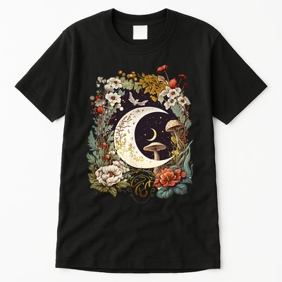 Aesthetic Goblincore And Dark Cottagecore Mushroom Tall T-Shirt