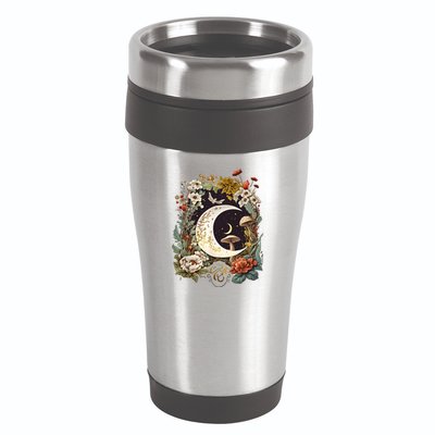 Aesthetic Goblincore And Dark Cottagecore Mushroom 16oz Travel Tumbler