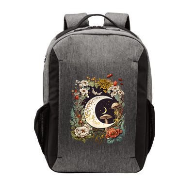 Aesthetic Goblincore And Dark Cottagecore Mushroom Vector Backpack