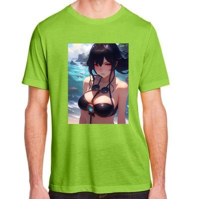 Anime Girl Bikini Adult ChromaSoft Performance T-Shirt