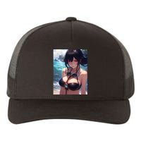 Anime Girl Bikini Yupoong Adult 5-Panel Trucker Hat