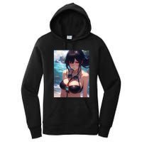 Anime Girl Bikini Women's Pullover Hoodie