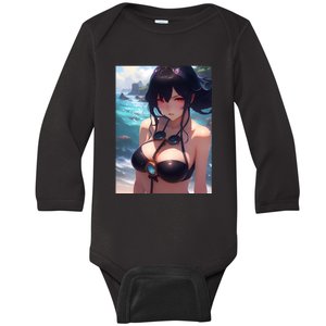 Anime Girl Bikini Baby Long Sleeve Bodysuit