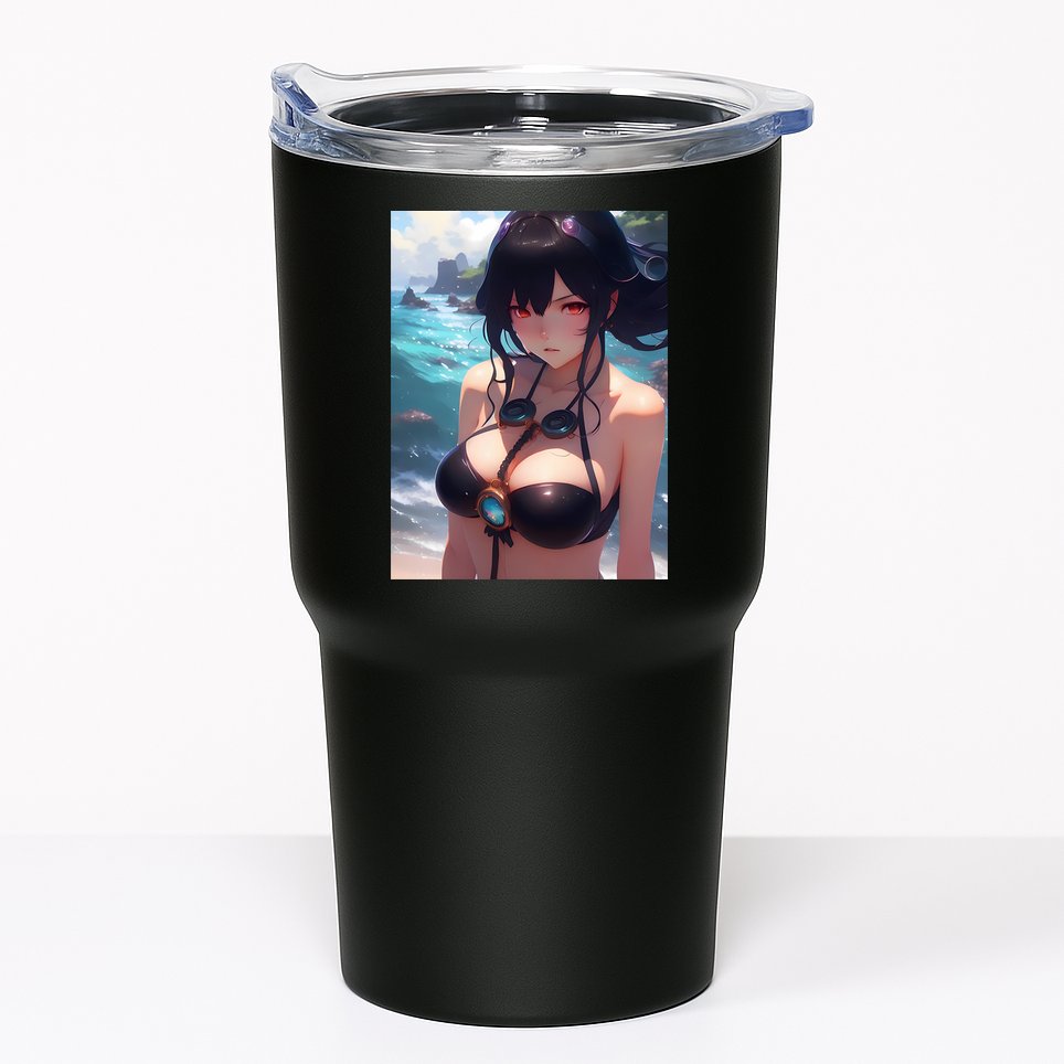Anime Girl Bikini Tumbler