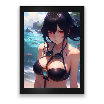 Anime Girl Bikini Poster