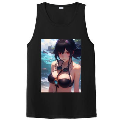 Anime Girl Bikini PosiCharge Competitor Tank