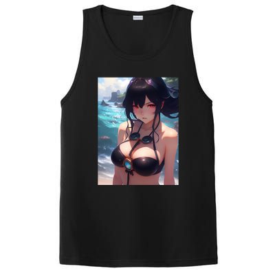 Anime Girl Bikini PosiCharge Competitor Tank