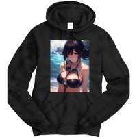 Anime Girl Bikini Tie Dye Hoodie