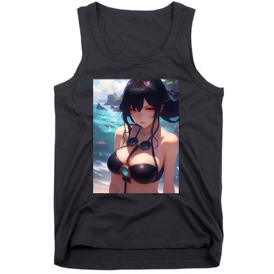 Anime Girl Bikini Tank Top